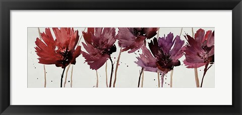 Framed Blushing Blooms Print