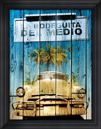 Framed La Bodeguita Print