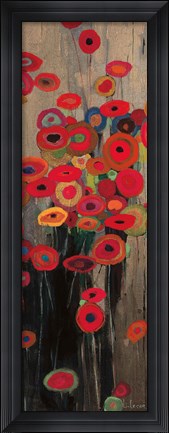 Framed Garden Parade I Print
