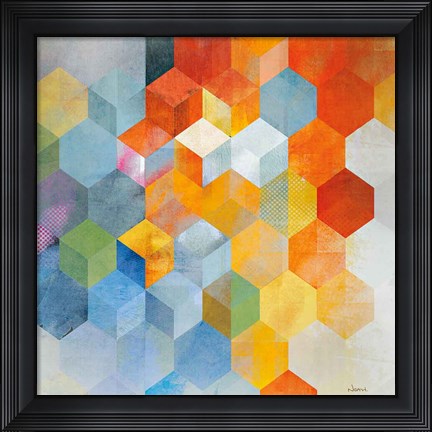 Framed Cubitz I Print