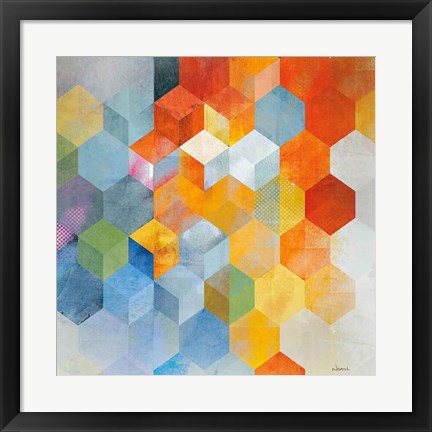 Framed Cubitz I Print