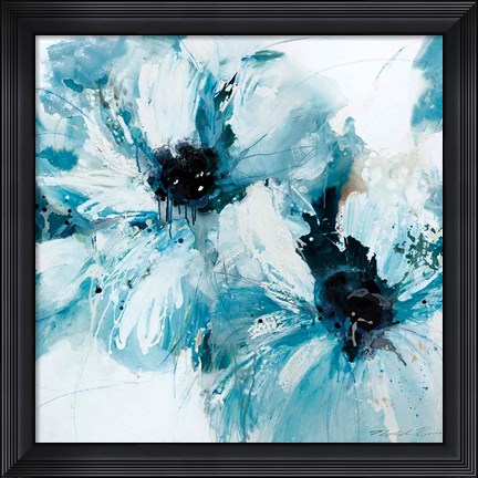 Framed Blue Crush I Print