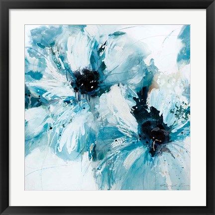 Framed Blue Crush I Print