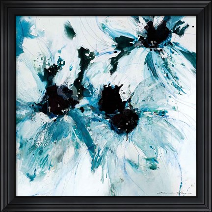 Framed Blue Crush II Print