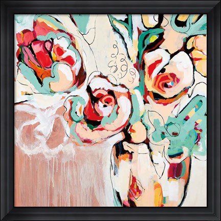 Framed Subtle Flourish Print