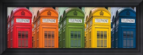 Framed Hello London Print