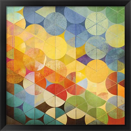 Framed Full Circle II Print