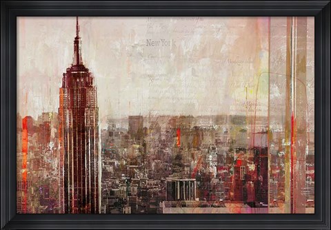 Framed Shades of New York Print
