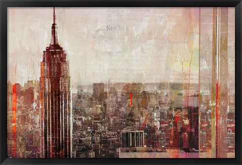 Framed Shades of New York Print