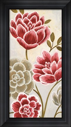 Framed Lace Petals II Print