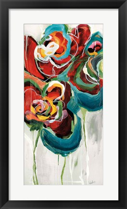Framed Wasabi Rose II Print