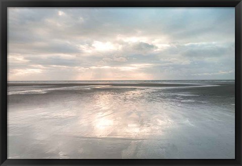 Framed Silver Sands Print