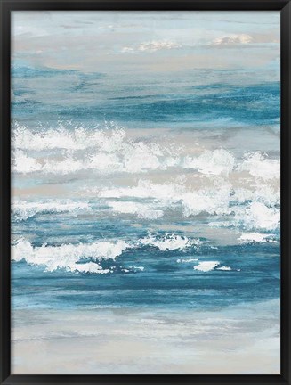 Framed At The Shore II Print