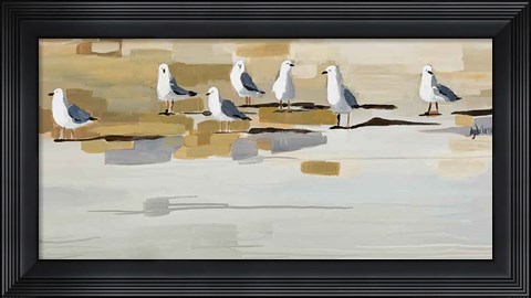 Framed Late Afternoon Gathering ? Print