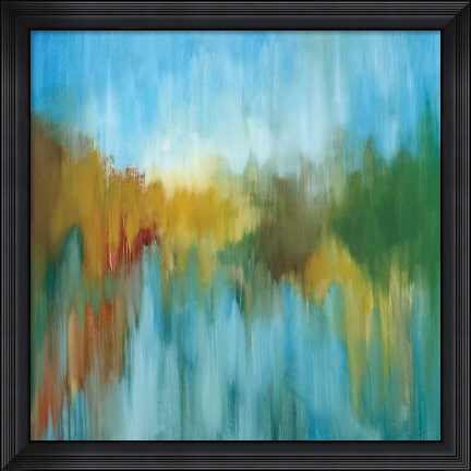 Framed Shades Of Summer Print