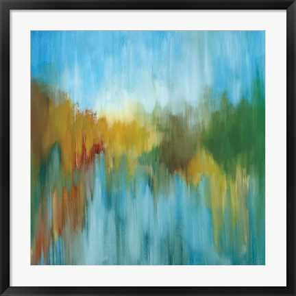 Framed Shades Of Summer Print