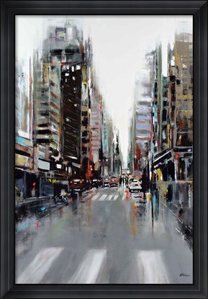 Framed La Ville Print