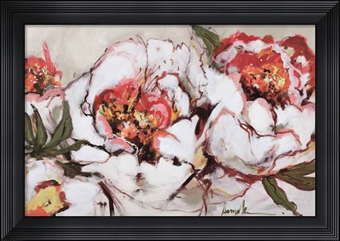 Framed Charade Of Spring Print