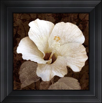Framed Verdant Blossom Print