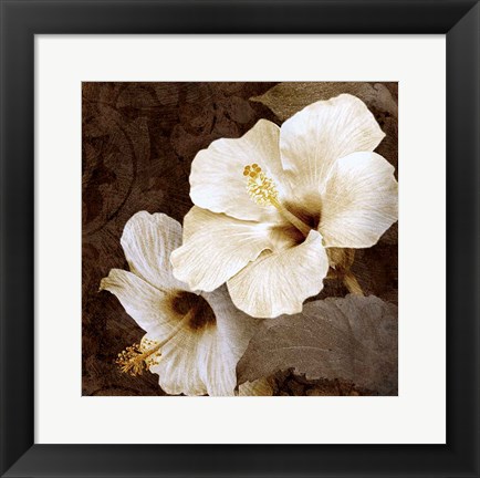 Framed Verdant Blooms Print