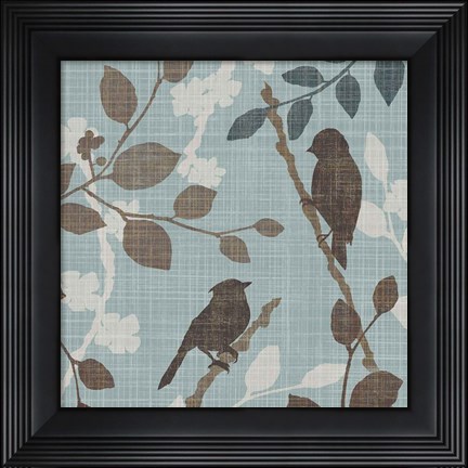 Framed Sparrow&#39;s Garden II Print