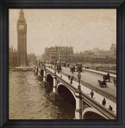 Framed Historical London Print