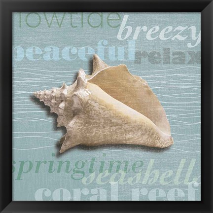 Framed Beach Collection IV Print