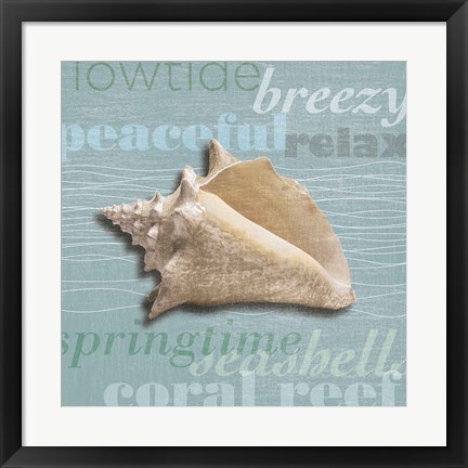 Framed Beach Collection IV Print