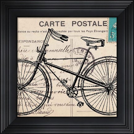 Framed Velocipede Print