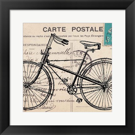 Framed Velocipede Print