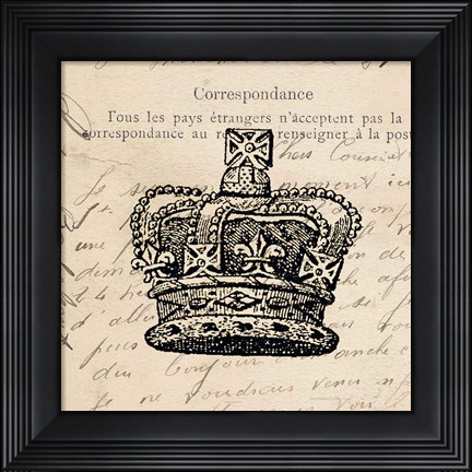 Framed Royalty I Print