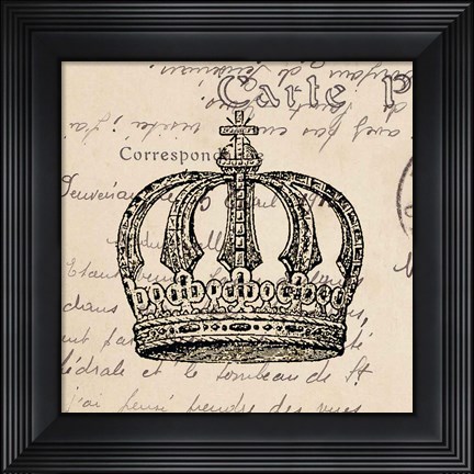 Framed Royalty II Print