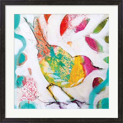 Framed Petite Bird IV Print