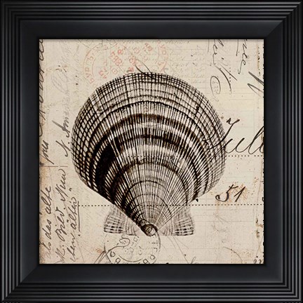 Framed Ocean Collection IV Print