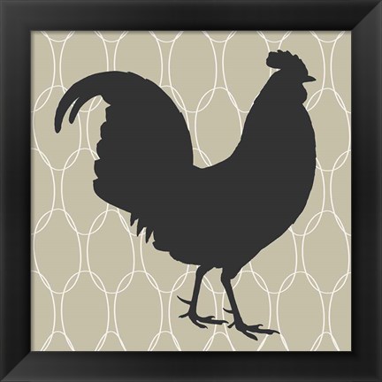 Framed Cock-a-doodle-doo Print