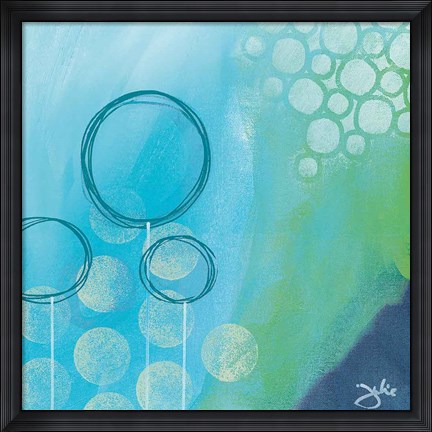 Framed Bubble Toes Print