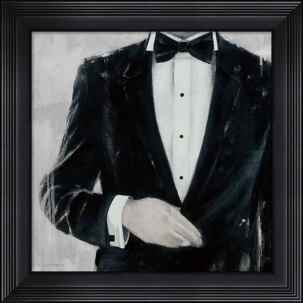 Framed Black Tie Optional Print