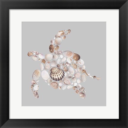 Framed Sea Turtle Print