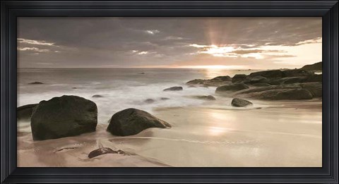 Framed Midnight Sunset Print