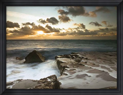 Framed Splendid Sunrise Print