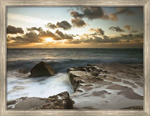 Framed Splendid Sunrise Print