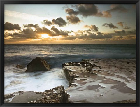 Framed Splendid Sunrise Print