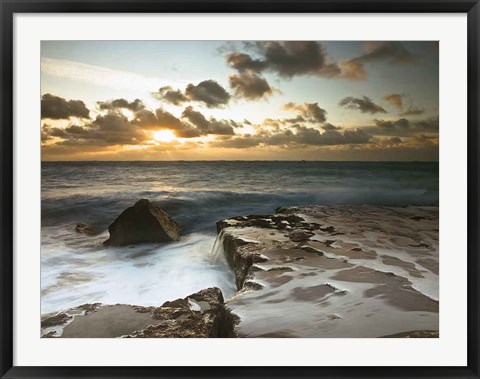 Framed Splendid Sunrise Print