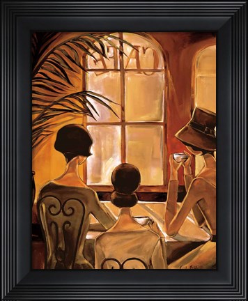Framed Cafe du Coin Print