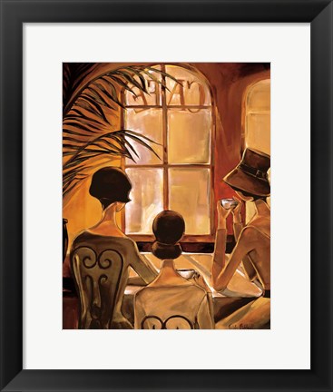 Framed Cafe du Coin Print