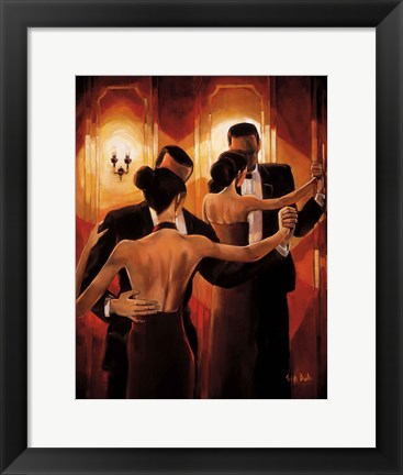 Framed Tango Shop II Print