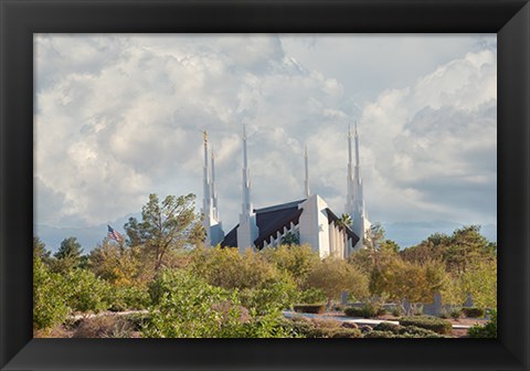 Framed Las Vegas Temple Print