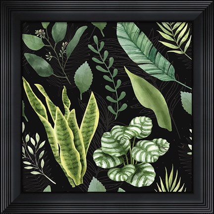 Framed Spring Pattern III Print