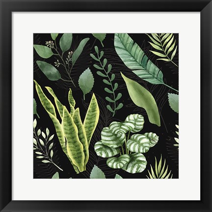 Framed Spring Pattern III Print