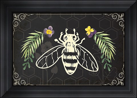 Framed Botany Art IV Print